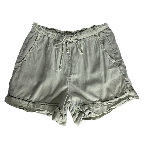 Anthropologie Pants - Cloth and Stone Anthropologie Green‎ Tencel Soft Shorts Womens Size XS
